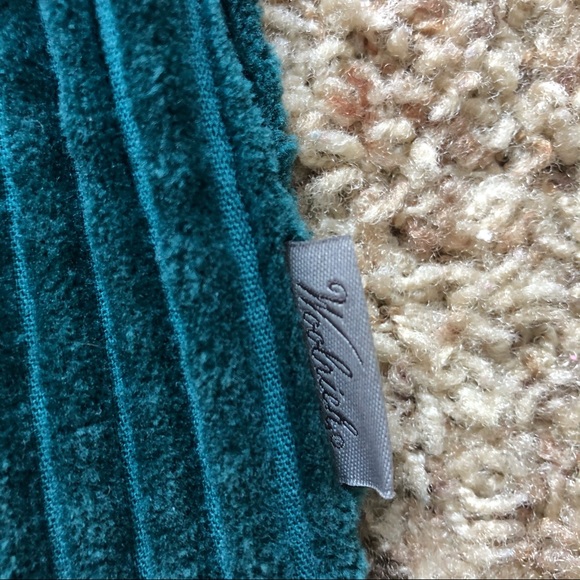 NWOT Woolrich Kinsdale Corduroy Ribbed Zip Vest 4201 M Green - Picture 5 of 9